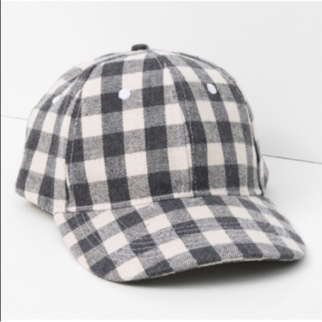 Checkered Baseball Hat